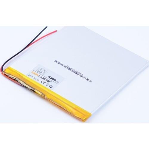 3194105 3.7V 4300mAh Rechargeable Li-Polymer Li-ion Battery For PDA GPS Tablet PCs Digital Products DVD power bank 3493105