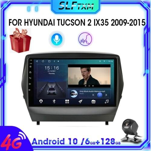 Android 9.0 2din Car Radio Multimedia video Player Navigation GPS IPS For Hyundai Tucson 2 ix35 2009-2015 8 core 2din Stereo RDS