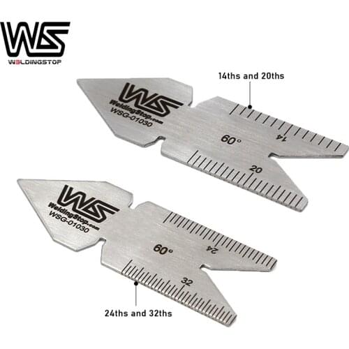 CENTER GAUGE WHIT WORTH 60 degree INCH screw thread inspection gage 1pc