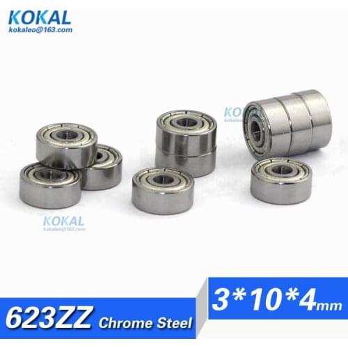 [CM623ZZ]Free Shipping 10pcs china bearing manufacture motor micro ball bearing 623zz R-1030ZZ 623 623-2z 3*10*4mm