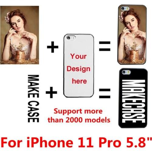 DIY Personalized custom photo name Customize printing your design picture cover case for iPhone 11 Pro 5.8"