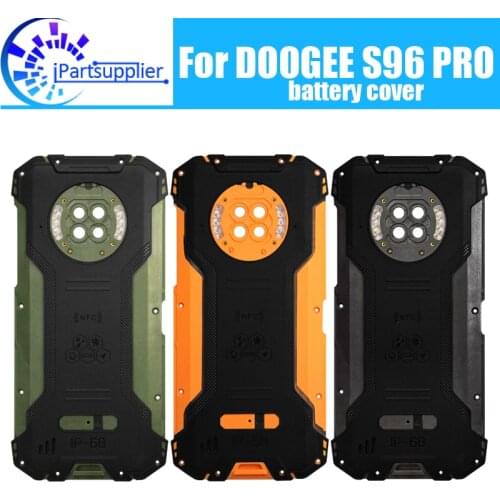 DOOGEE S96 PRO Battery Cover Replacement 100% Original New Durable Back Case Mobile Phone Accessory for DOOGEE S96 PRO