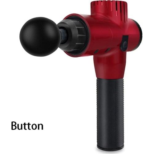 Electric fascia gun muscle massager shock absorption depth low noise massage gun fitness tool 30 file adjustment massage instrum