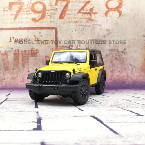 1/18 Jeep Wrangler Willys 2014 Maisto 31676 Diecast Metal Model Car Toys Boys Girls Gifts