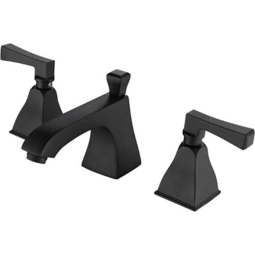 Fashion luxury brass America style bathroom widespread 8' three hole rose gold finished basin faucet,sink mixer with pop-up