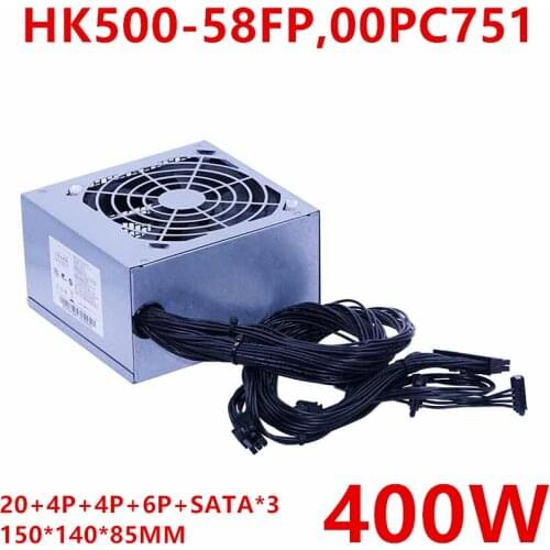 New PSU For Lenovo 7000 9000 Rated 400W Peak 500W Power Supply HK500-58FP 00PC751