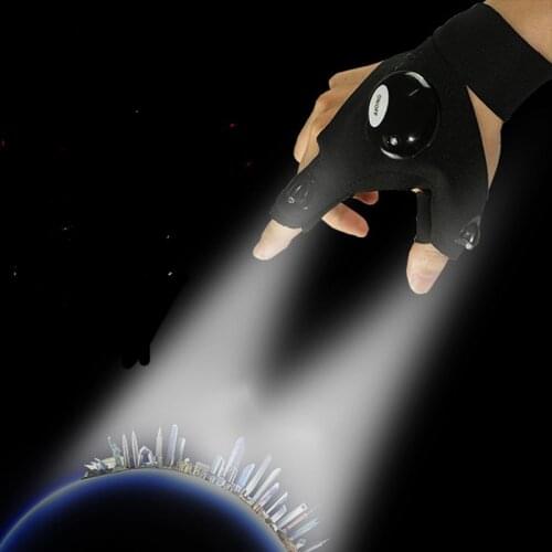 LED flashlight waterproof night fishing gloves+ LED Light Rescue Tools for Mitsubishi ASX Outlander Lancer Evolution Pajero