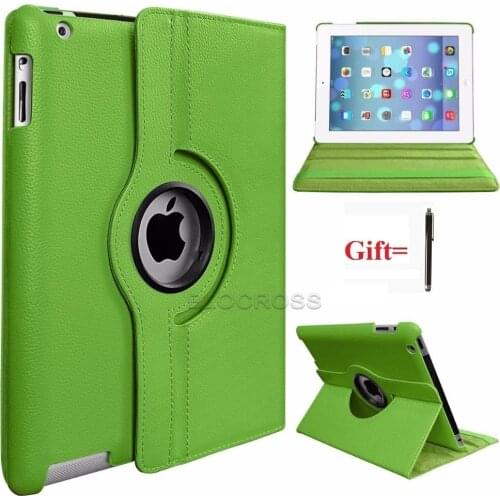 Tablet Case for iPad 10.2 Case 7th 8th Generation 360 Degree Rotating Cover for iPad 2 3 4 Air1 Air 2 9.7 2017/2018 Stand Shell