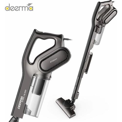 Deerma DX700 DX700S 2-In-1 Handheld Vacuum Cleaner With Large Capacity Dust Strength Filter Vertical Dust Collector Home Aspira