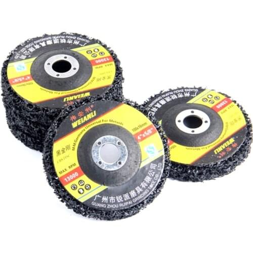 100*16mm Metal Polishing Wheels Grinding Disc For Clean Paint Metal Rust Remover Dremel Accessories Angle Grinder Tools