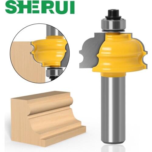 1PC Architectural Molding Router Bit - 1/2" Shank Line knife Woodworking cutter Tenon Cutter for Woodworking Tools
