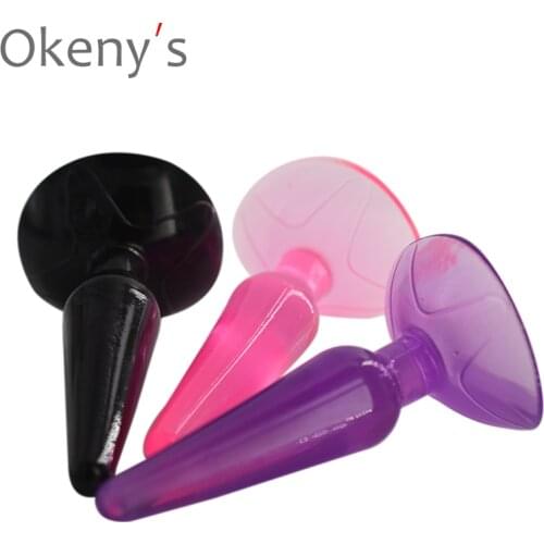 Butt Plug Anal Plug Unisex Anal Stimulator Masturbation Massager Adult Toys for Men/Women Anal Trainer for Couples