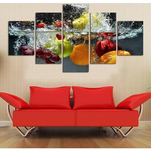 Decoration Abstract Modern On The Wall Art 5 Panel Modular Pictures For Living Room Home Painting On Canvas Fashion Framework