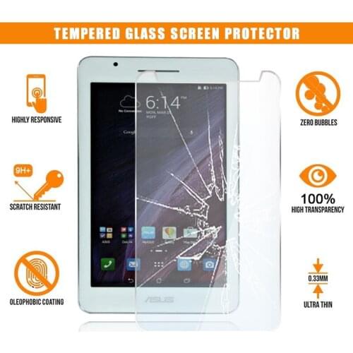 For Asus FonePad 7 FE170CG FE171CG Tablet Tempered Glass Screen Protector Scratch Proof Anti-fingerprint HD Clear Film Cover