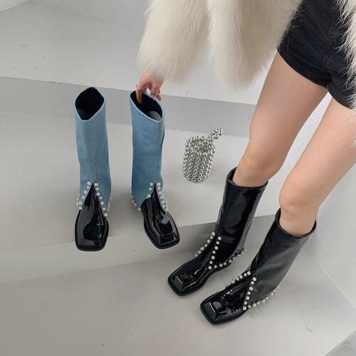 Kissxuanyan Women's High Boots