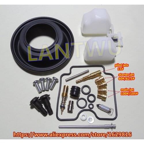 1 set of $ 25)2001~06 version Bandit GSF1200 motorcycle Mikuni carburetor repair kit Kit With Vacuum diaphragm and float