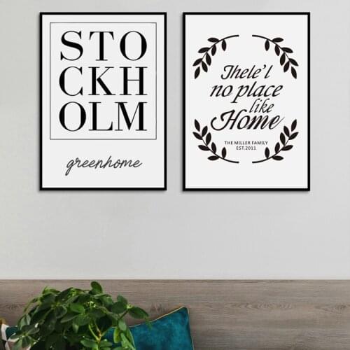 Minimalist Style Letter Proverb Plant Leaves Arrowhead Canvas Painting Wall Frameless Picture Poster Living Room Home Decoration