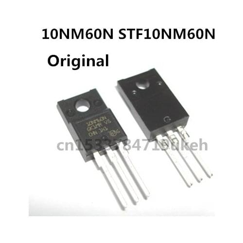 Original 5pcs/ 10NM60N STF10NM60N TO-220F 650V 10A