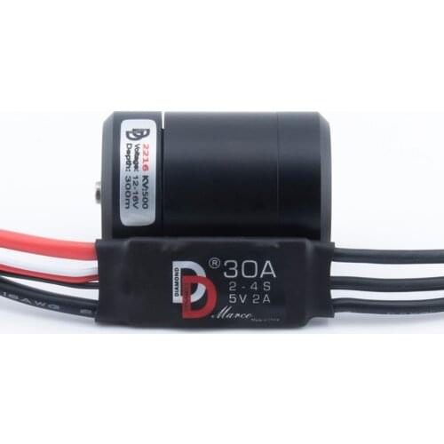 DD 2216 500KV 15V Underwater Propeller ROV Waterproof Motor and 30A ESC Power Unit