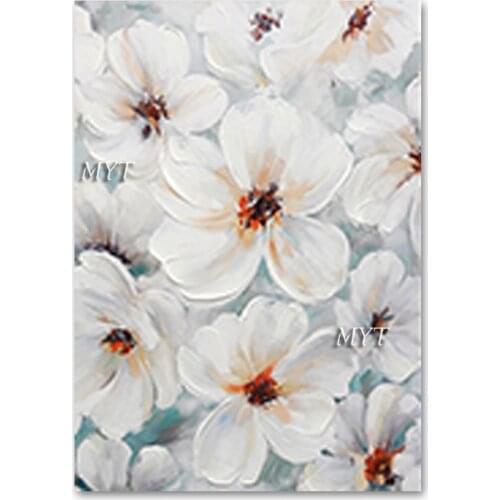 Latest Abstract Design Knife Oil Painting No Frame Canvas Picture Thick Acrylic Paintings Wall Decorative Art Item For Entrance