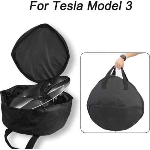 Oxford Cloth storage bag Wheel Cap Storage bag For Tesla Model 3 Wheel Cap Carrying Bag Protctor Portable