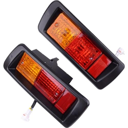1 Pair 4 Pin Tail Bumper Rear Fog Lamp Lights Car fit for Toyota Land Cruiser Prado FJ90/95 1996 1997 1998 1999 2000 2001 2002