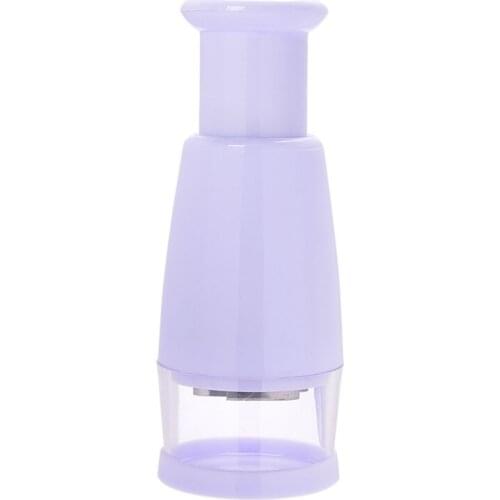 1 Pcs Multi-function Manual Onion Chopper Garlic Crusher Pressing Food Cutter White Vegetable Slicer Peeler Mincer Kitchen Tools