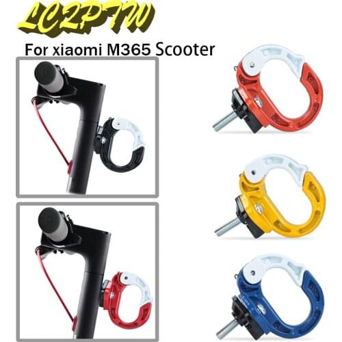 1PCS Aluminium Alloy Hanging Bag Hook for Xiaomi Mijia M365 Electric Scooter Claw Hanger Gadget Hook Accessories