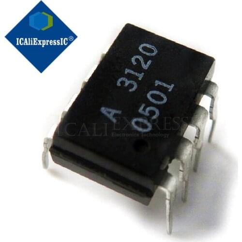 100PCS HCPL3120 HCPL-3120 DIP8 DIP A3120 In Stock