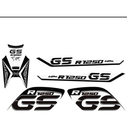 Tank Pad Protector Rallye Trunk Luggage Cases R1250 R 1250 GS HP Stickers For BMW R1250GS Windscreen Handguard 2019 2020 2021