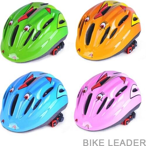 Kids Bike Helmet Cartoon Road Cycling Helmet MTB Skating EPS Children Child Bicycle Helmet Ultralight Outdo Sport Safety Helmets