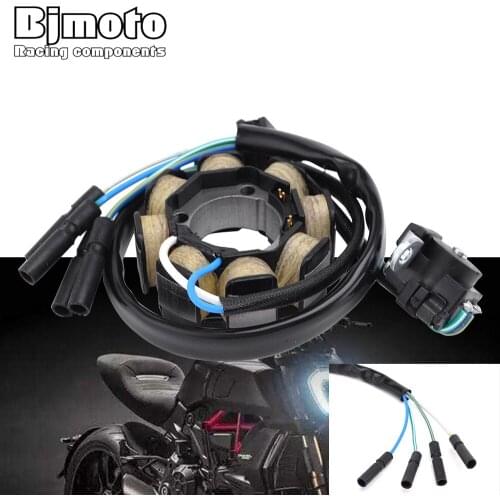 BJMOTO Motorcycle Magneto Engine Generator Stator Coil For Honda CRF450R CRF 450 R 2002-2003 31100-MEB-670 31100-MEB-671