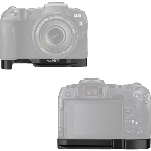 Neewer Camera Base Mount Bracket For Canon EOS RP Camera, with Microphone/Light Cold shoe,1/4" Holes Tripod Mount, Vlog, YouTube