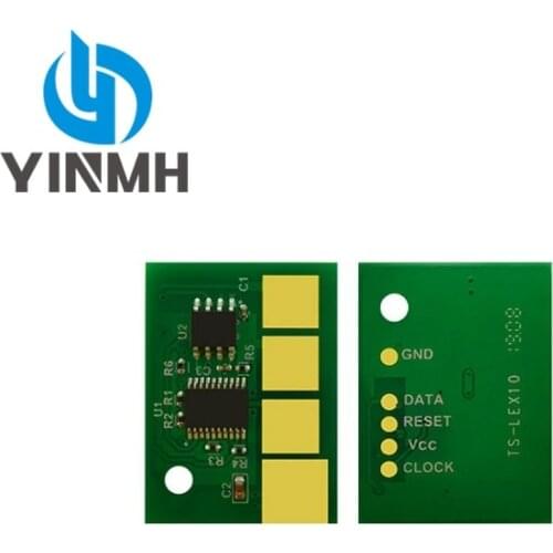 5pcs 15K compatible toner chip for Lexmark X463 X464 X466 X463de X464de X466de X466dte X466dwe MFP laser printer