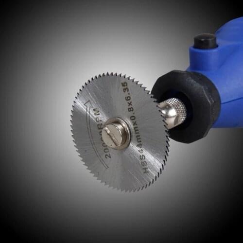 New Portable Rotary Tool Circular Saw Blades Cutting Discs Mandrel For Dremel Cutoff