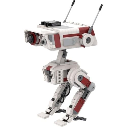 MOC Robot BD-1 Star Space War Fallen Order Military Intelligent Building Blocks Assembly UCS Bricks Bulk Collection Child Gift