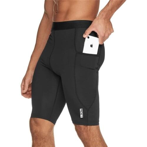 New Men shorts Fitness Bodybuilding shorts Mens Mesh Breathable Quick Drying Fashion Casual compression Joggers Sportswear Male