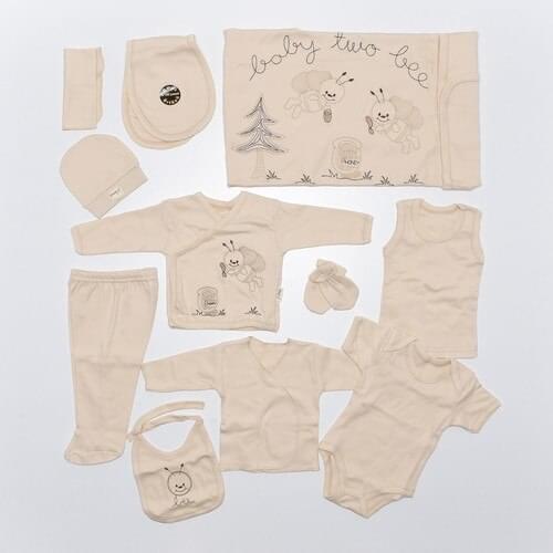 Newborn Baby Outfit Set Birthday Post blanket Baby coveralls baby bib pants booties socks elviden Girls Boys Baby