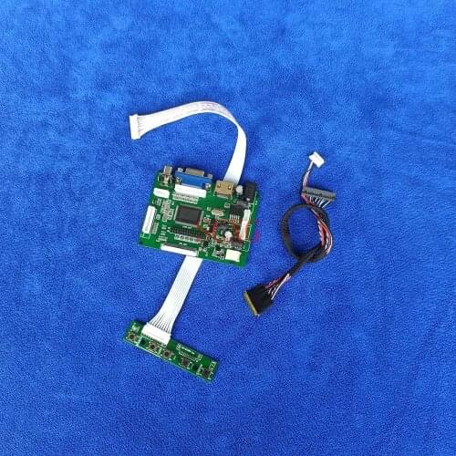 Fit LP173WD1-TLA1/TLB2/TLC1/TLD2/TLE1/TLF1 1600*900 40-Pin LVDS laptops HDMI-compatible VGA AV LCD screen drive board Kit 60Hz