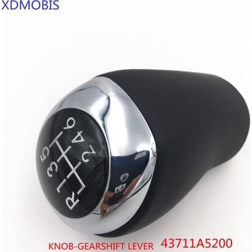 Handle Gear Shift Knob for i30 Accent Verna Solaris MT (6 Speed) 437113X200 43711-3X200