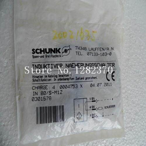 [SA] New original authentic special sales SCHUNK sensor switch IN80 / S-M12 spot