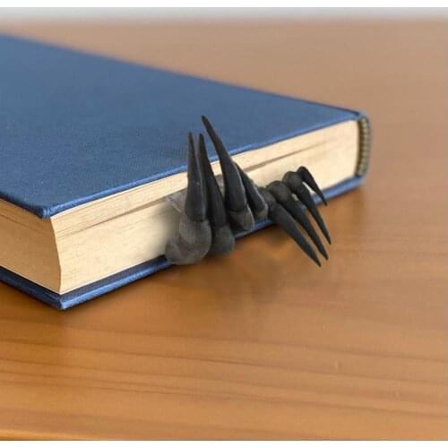 Hand Of Spook Unique Funny Bookmarks For Adult Thriller Devils Hand Quirk Bookmarks Halloween Gift Christmas For Book Lovers