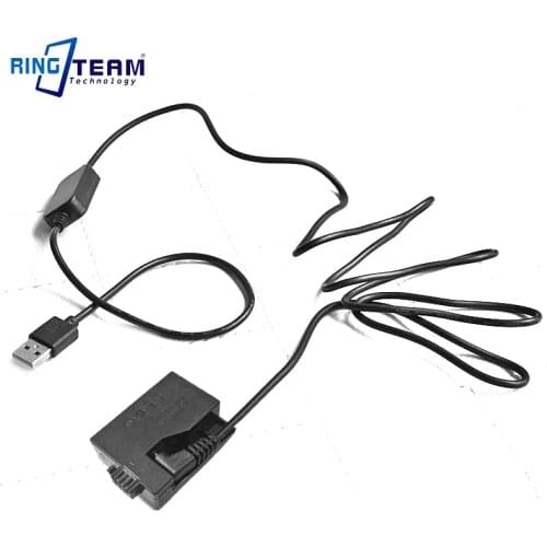 CA-PS700 USB Cable Adapter + ACK-E5 DR-E5 DC Coupler for Canon Cameras EOS Rebel XSi XS 450D 500D 1000D Kiss F X2 X3 T1i