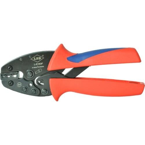 High quality Ratchet Crimp Tool L-616GF hand crimping tool for cable ferruels 6, 10, 16mm2 / 10-6AWG wholesale