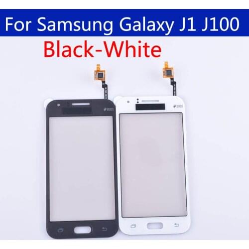 10pcs\lot For Samsung Galaxy Dous J1 J100 J100F J100H Touch Screen panel Digitizer Glass Touchscreen NO LCD