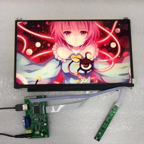 13.3 inch display module kit 1920X1080 IPS EDP 30-pin LCD screen driver panel VGA HDMI audio driver board