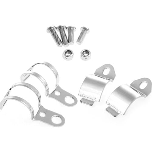 2Pcs Clamp Motorcycle Fork Ear Turn Signal Light Mount Brackets Holder New Sell 1XCF