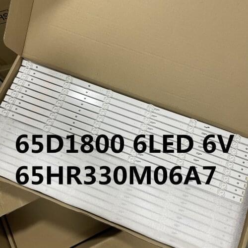 30-60PCS/LOT Backlight strip 65D1800 6LED 6V TCL65D06-ZC23AG-04 05 65HR330M06A7 V0 4C-LB650T-ZC1 ZC2 HRB 65R80 TV-65UHD4K
