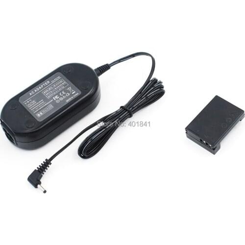 ACK-E15 ACKE15 E15 Camera AC Adapter Fit For Canon EOS 100D EOS Rebel SL1 (LP-E12 Battery)