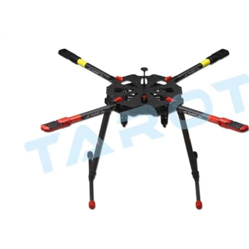 Tarot-rc Drone Accessories Diy Drone Professional Tarot X4 Folding Carbon Fiber Quadcopter Frame Parts Retractable Landing Gear
